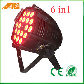 18pcs 15w Rgbwa の催し物のでき事のための紫外線 6in1 段階の点ライト