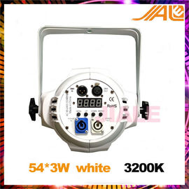 暖かく白い導かれた標準は導かれた標準 64 の段階ライト 3200k 54pcs 3w をつけることができます