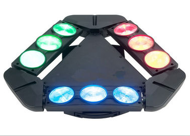 DMX512 100w のくものビーム移動ヘッド照明 9 はライト AC 110-240V 50-60HZ の先頭に立ちます