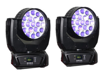 19 をつける小さい段階* 12W ビーム LED 移動ヘッド ライト/LED 点の移動頭部