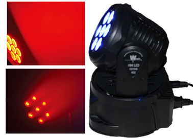 7pcs RGBW の段階 80W の休日の移動頭部の光ビーム角度 10 度