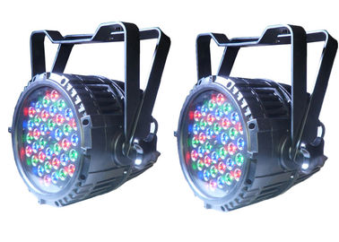コンサート党のための防水標準の缶をつける高い内腔屋外 LED の標準 36 x 3w RGB は標準ライトを示します