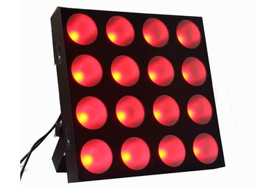 導かれた盲目のマトリックスのディスコの段階 Dj の照明器具、Dmx は段階ライトを 1 の 4 x 4 30w Rgb 3 導きました