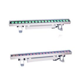 18pcs 15wは屋外の照明装飾のための壁の洗濯機ライト9 CH IP65 DMX512を導きました