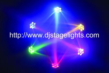 7つのX15W LEDの移動ヘッド光ビームRGBW無線DMX512 LEDショー ライト