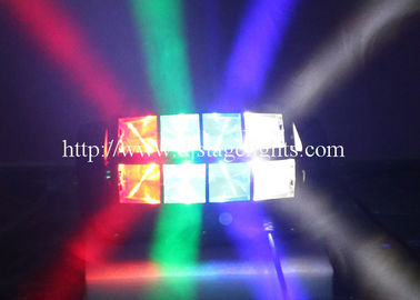 8 x 10 W LEDの移動ヘッド段階ライト80 W RGBWくも党照明