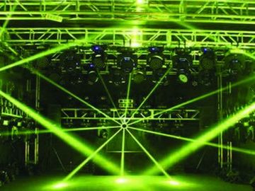 光ビーム移動頭部LCDスクリーンをスキャンする5Rは党でき事のためにつきます