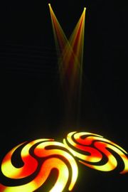 60W / 30With 10W LEDの移動ヘッド ライト7は小型LEDのディスコ ライトを着色します
