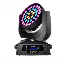 36 Ringcontrol RGBWA無声ファンの段階が付いているX 15W LEDの段階の照明移動頭部はつきます