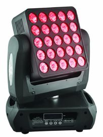 25 X12 W LEDのビーム移動ヘッド ライトRGBW視覚を妨げるものの照明マトリックス ライト