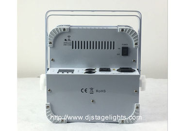 9pcsX18w LED DMX無線LEDの標準の缶、再充電可能な導かれた段階ライト