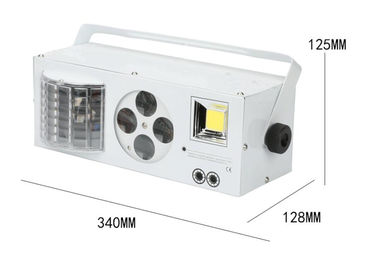 多彩な4 in1効果レーザーのストロボの懐中電燈AC100 - 240V 40W
