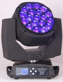 50Hz 240V 19 x 15w LED移動ヘッド ライトk10目まぐるしい効果ライト