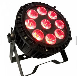 DMX512 RGBWA 9pcs * 12w屋外LEDの標準の洗浄高い明るさ