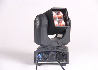 4 DJのディスコのための5-40°ビーム角のPC 25 w RGBW LEDの移動ヘッド ライト
