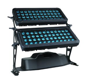 IP65屋外の高く明るい都市色LEDの壁の洗浄ライト96pcs RGBW 