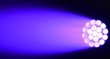 4つ1つのズームレンズ屋外LEDの標準ライト19x10Wに付き段階の照明のDMX制御を用いるRGBWを防水して下さい