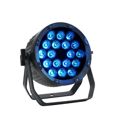 18pcs 12W IP65 防水 屋外 LED PAR イベント用 RGBWA UV 6in1