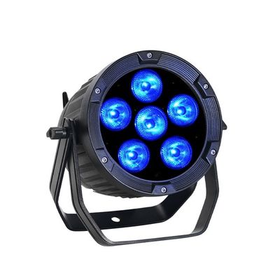 6pcs LED Par バッテリーライト LCDスクリーン 防水 バッテリー IRC パールライト リモコン