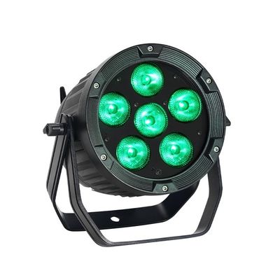 6pcs LED Par バッテリーライト LCDスクリーン 防水 バッテリー IRC パールライト リモコン