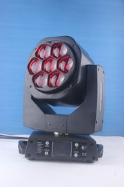 段階LEDの移動ヘッド洗浄ズームレンズは、小型LEDの移動頭部LCDの表示を洗浄します
