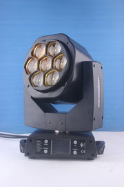 DjのナイトクラブLEDの移動ヘッド ライトDMX 512 7*15w Rgbw寿命60,000時間の