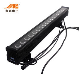 1つの中国のmanuafacture 18pcsの屋外の壁の洗濯機Ip65の軽く安い価格に付き18x18W RGBWA+UV 6つ