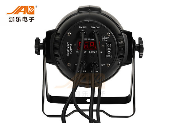 良質の 54 の x 3w RGBW の標準 64 の缶の Dmx 制御 LED 標準は CE&RoHS をつけるライト携帯用段階できます