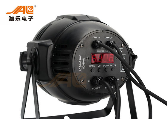 良質の 54 の x 3w RGBW の標準 64 の缶の Dmx 制御 LED 標準は CE&RoHS をつけるライト携帯用段階できます