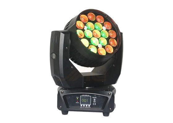 1つのディスコ ライトの19x15W LEDの移動ズームレンズのヘッド ビーム4