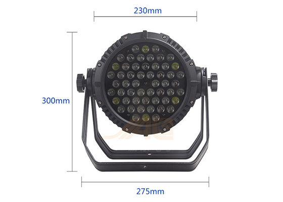 13Hz 8CH 54x3W LEDの段階の標準は自走式制御をつける
