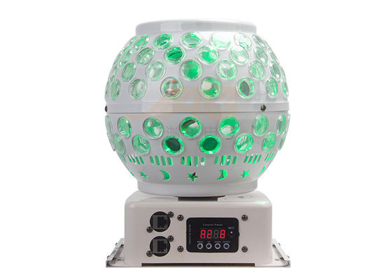 1つの50W LEDの効果のディスコの段階に付きRGB 3つは水晶魔法の球をつける