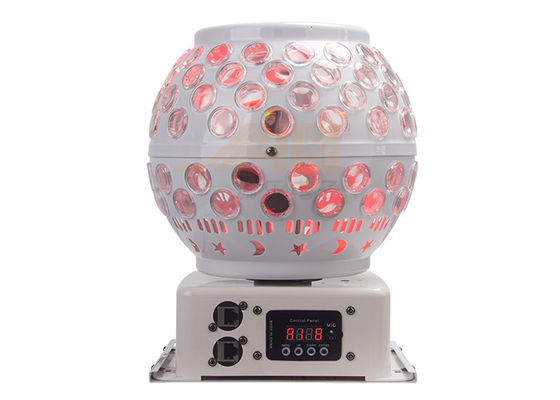 1つの50W LEDの効果のディスコの段階に付きRGB 3つは水晶魔法の球をつける