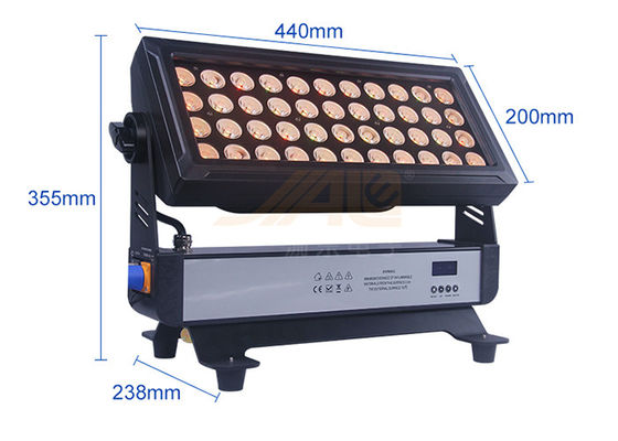 440W屋外の標準ライト44PCS LED小型壁の台紙の洗濯機