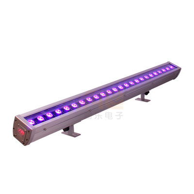 24*3W DMX結婚の演劇のための防水紫外線RGB LEDの壁の洗濯機