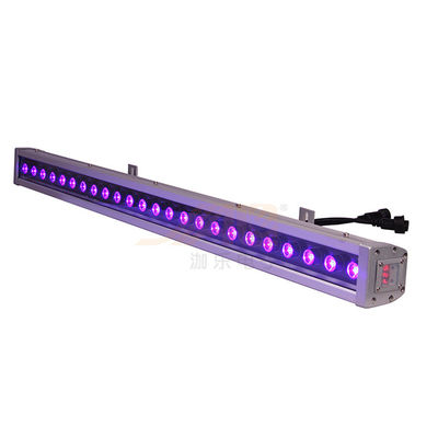 24*3W DMX結婚の演劇のための防水紫外線RGB LEDの壁の洗濯機