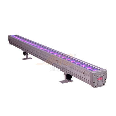 24*3W DMX結婚の演劇のための防水紫外線RGB LEDの壁の洗濯機