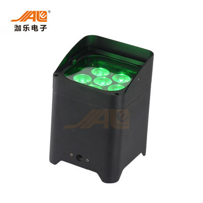 1つの無線LEDの標準の缶電池IRCの標準ライトに付き6PCS RGBWAUV 6つ