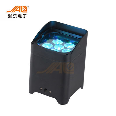 1つの無線LEDの標準の缶電池IRCの標準ライトに付き6PCS RGBWAUV 6つ