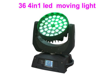 コンサート/劇場の段階の照明のための DMX RGBW 36 x 10w LED の移動ヘッド ライト