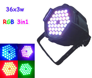1 つの LED の標準に付き 36pcs 3w Rgb 3 つはライト DJ/ディスコ/ナイトクラブ LED の照明設備できます