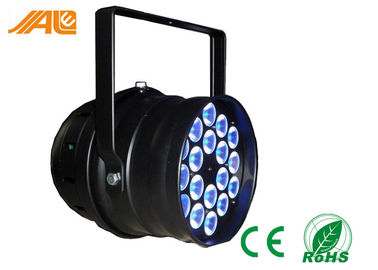 屋内 18 x 3with 9w RGB 3in1 LED の標準はディスコのためのライトによって導かれる標準 64 DMX の段階ランプできます