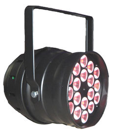 屋内 18 x 3with 9w RGB 3in1 LED の標準はディスコのためのライトによって導かれる標準 64 DMX の段階ランプできます