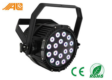 高い内腔屋外 LED Par18x10w Rgbw 4in1 Ip65 は標準の照明段階ライトを防水します