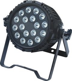 高い内腔屋外 LED Par18x10w Rgbw 4in1 Ip65 は標準の照明段階ライトを防水します