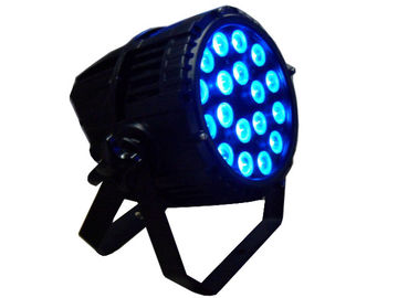 高い内腔屋外 LED Par18x10w Rgbw 4in1 Ip65 は標準の照明段階ライトを防水します