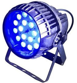 ズームレンズの赤い青緑の白い照明の 1 つの屋外 LED の標準ランプに付き多彩な 18 x 10w Rgbw 4 つ