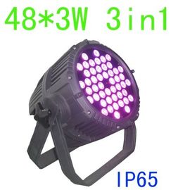 専門の屋外 LED の標準 48 x 3w 多色の照明標準 64 は結婚披露宴のでき事 IP65 の照明のためにつきます