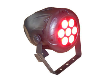 良質 LED の標準はライト 7 x 9w コンサートの休日の間極度の明るいつける小型標準の缶 RGB の段階できます