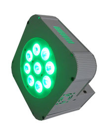 電池の無線電信はフル カラーの無線電信 LED の標準の缶 9pcs LED の平らな標準ライトを作動させました